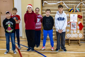 Mikołajki - Turniej Dwójek Siatkarskich - dekoracja (1)