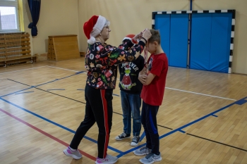 Mikołajki - Turniej Dwójek Siatkarskich - dekoracja (5)