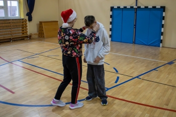 Mikołajki - Turniej Dwójek Siatkarskich - dekoracja (16)