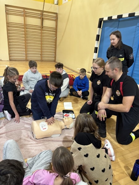 Spotkanie ze strażakami